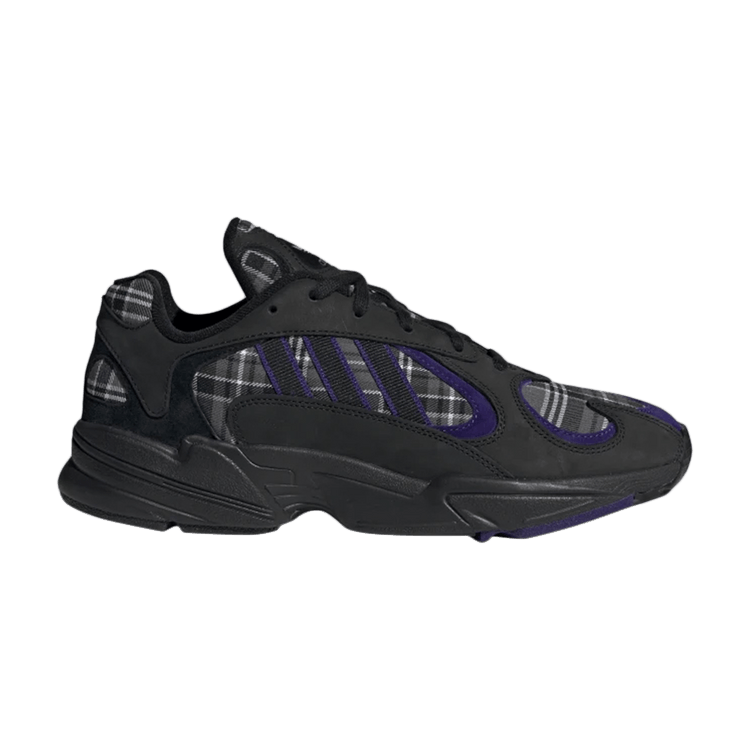 Adidas Yung-1 'Purple Plaid' — Purple