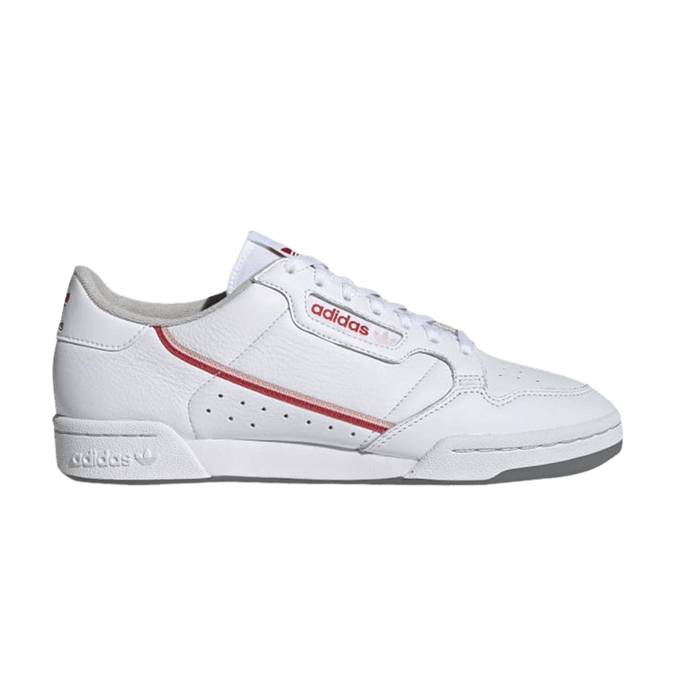 adidas Continental 80 'White Glory Red' — Cloud White/Vapour Pink/Glory Red