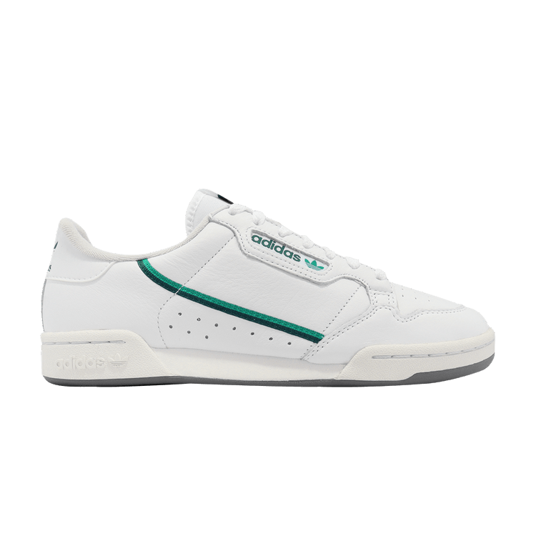 adidas Continental 80 'White Glory Green' — Cloud White/Glory Green/Collegiate Green