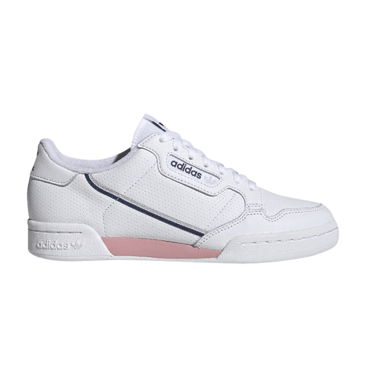 Adidas Wmns Continental 80 'White' — Cloud White/Cloud White/Tech Indigo