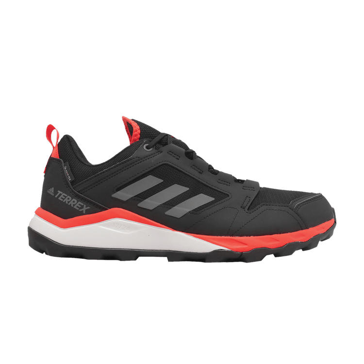 Adidas Terrex Agravic TR GORE-TEX 'Black Solar Red' — Core Black/Grey Four/Solar Red
