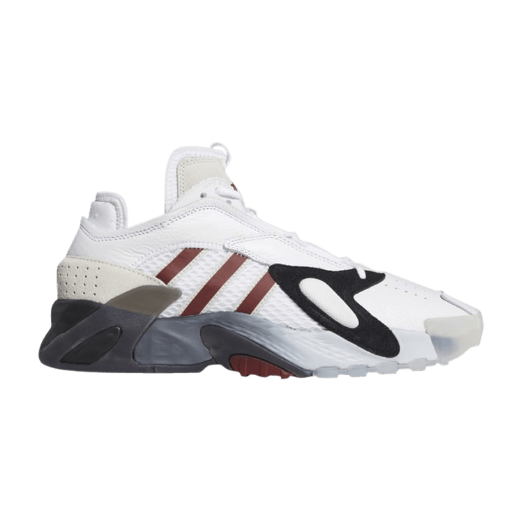 Adidas Streetball 'Collegiate Burgundy' — Cloud White/Core Black/Collegiate Burgundy