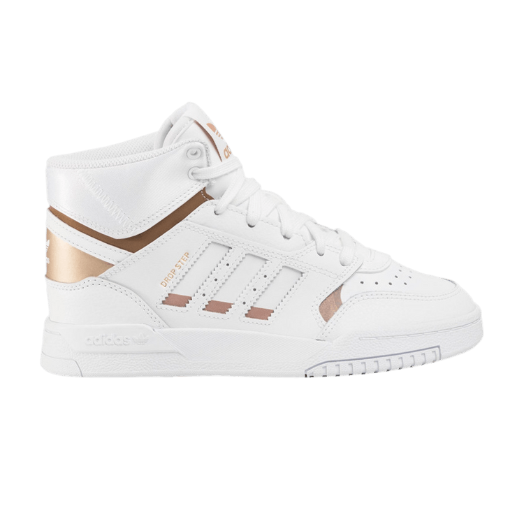 Adidas Wmns Drop Step 'White Copper Metallic' — Footwear White/Copper Metallic/Footwear White