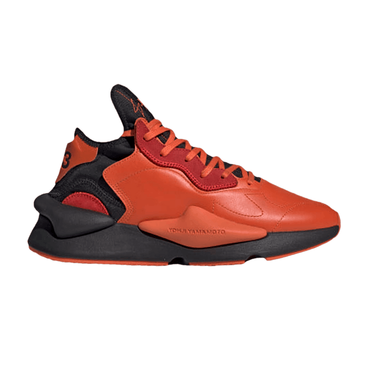 Adidas Y-3 Kaiwa 'Icon Orange' Sample — Icon Orange/Black/Cloud White