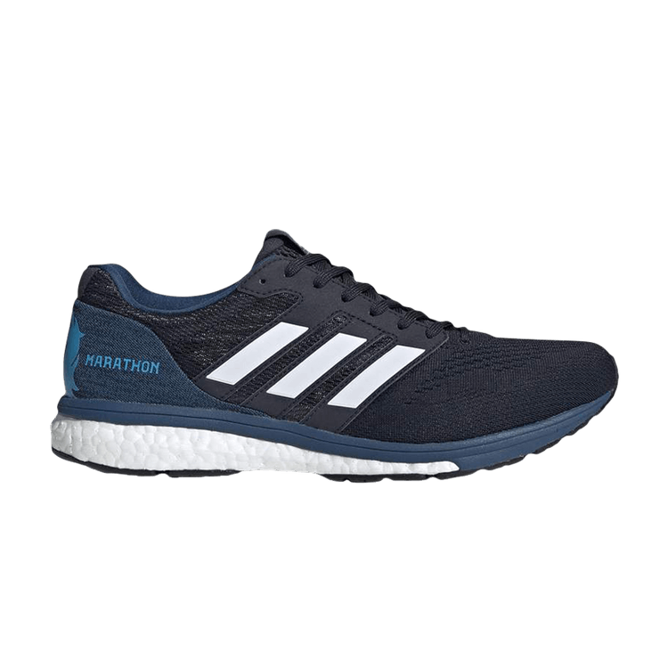 Adidas Adizero Boston 7 'Marathon' — Dark Blue/Dark Blue/Footwear White