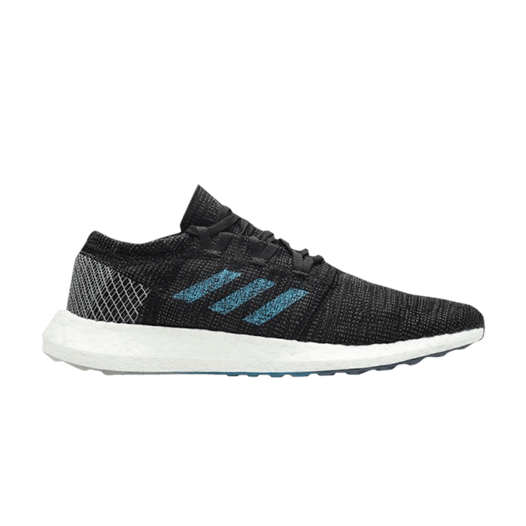 Adidas PureBoost Go 'Grey Blue' — Grey/Black/Blue