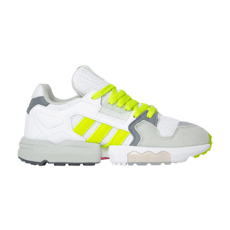 Footpatrol x adidas ZX Torsion 'Notting Hill Carnival' — Footwear White/Solar Yellow/Ash Grey