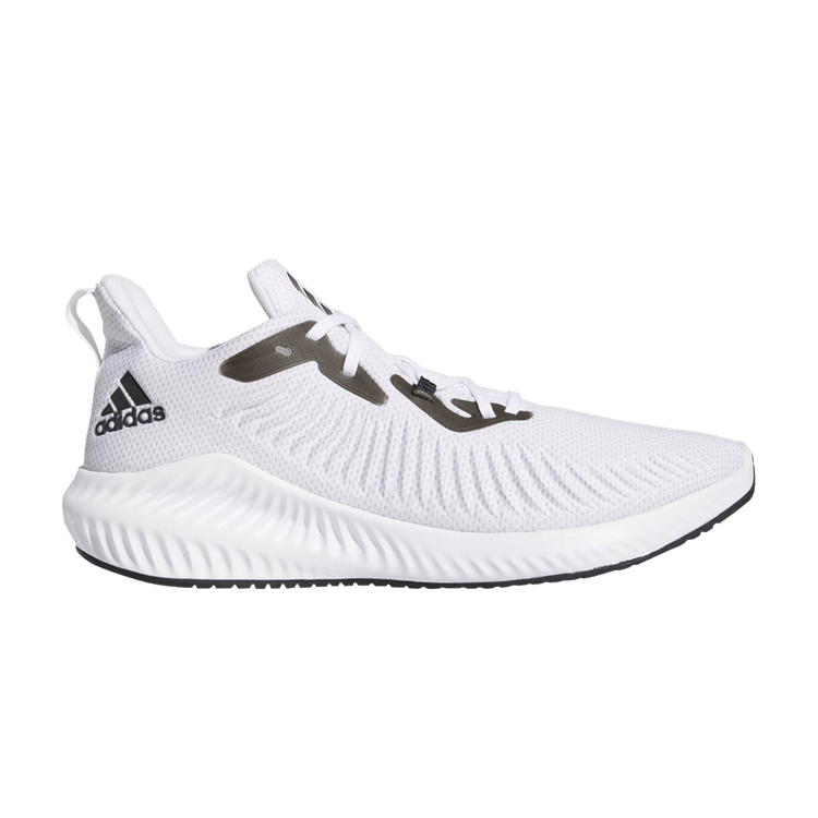 Adidas Alphabounce+ 'Cloud White' — Cloud White/Core Black/Grey Two