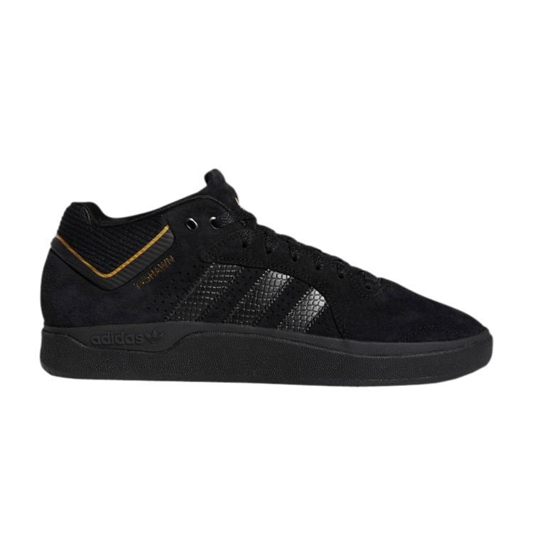 Adidas Tyshawn 'Core Black Gold' — Core Black/Core Black/Gold Metallic