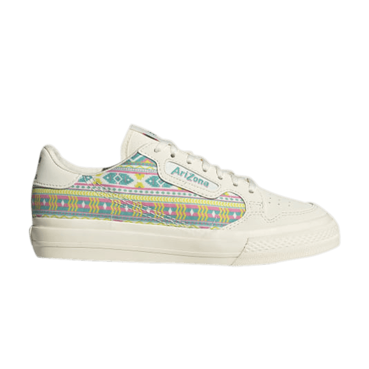 Arizona x adidas Continental Vulc J 'Iced Tea With Lemon Flavor' — Core White/Core White/Supplier Color