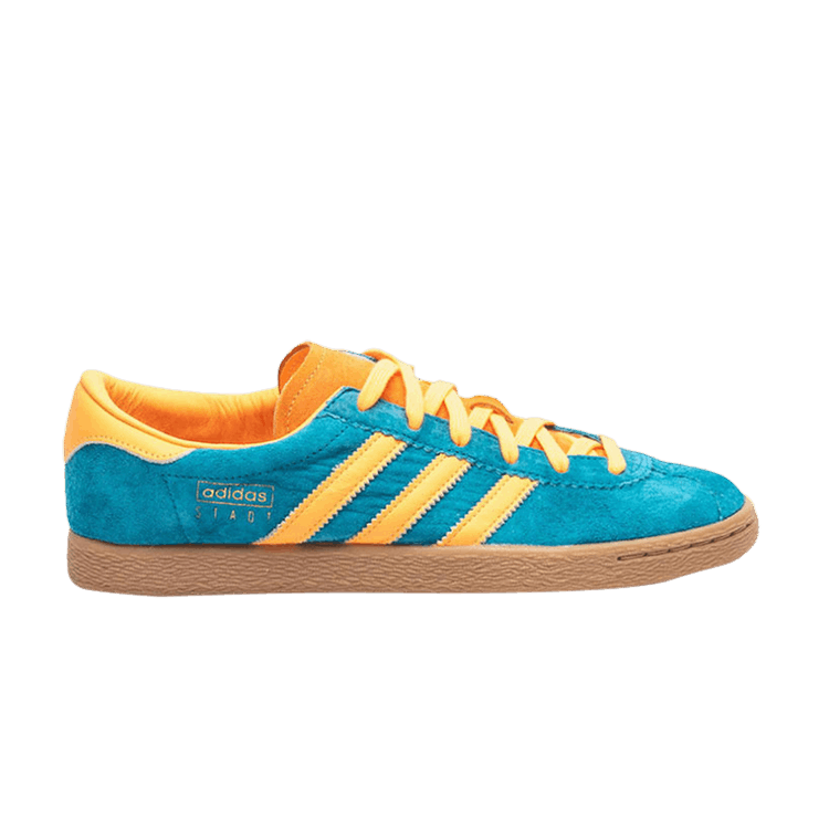 Adidas Stadt 'Active Teal' — Active Teal/Flash Orange/Gold Metallic