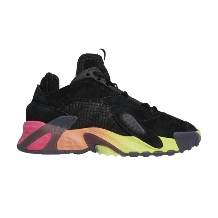 Adidas Streetball J 'Black Yellow Pink' — Black/Yellow/Pink