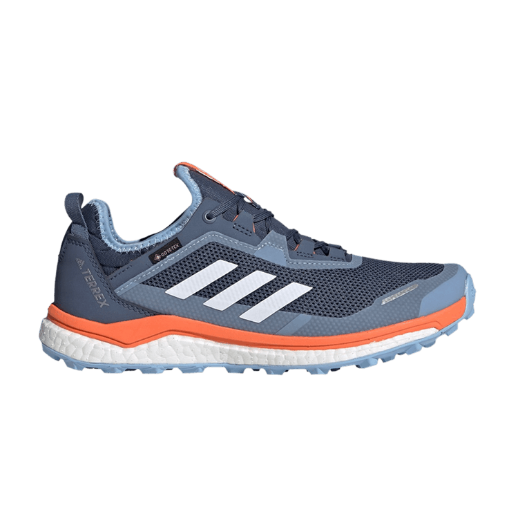 Adidas Wmns Terrex Agravic Flow GTX 'Tech Ink' — Tech Ink/Footwear White/Coral