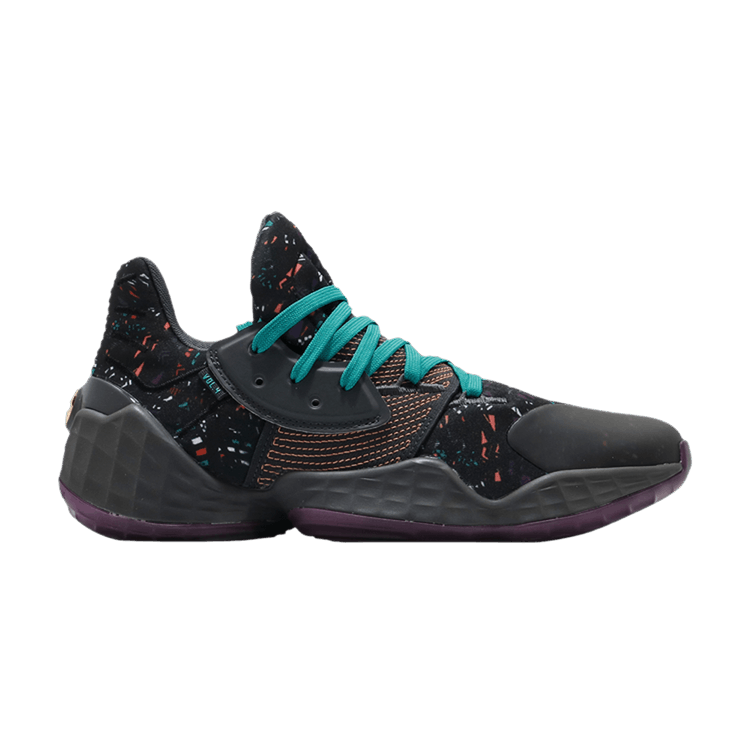 adidas Harden Vol.4 GCA 'Black Amber Tint' — Core Black/Amber Tint/Grey Six
