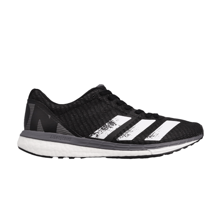 Adidas Wmns Adizero Boston 8 'Core Black' — Core Black/Cloud White/Grey