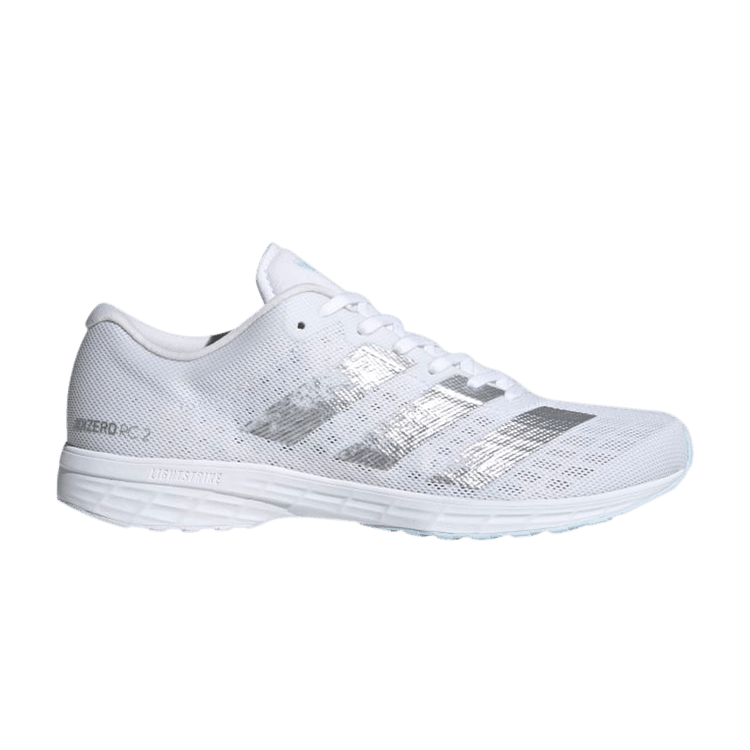 Adidas Wmns Adizero RC 2 'Sky Tint Silver' — Cloud White/Silver Metallic/Sky Tint