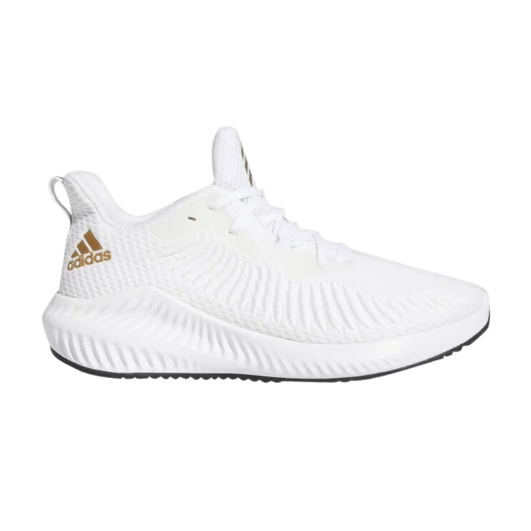 adidas Wmns Alphabounce+ 3 'White Copper Metallic' — Cloud White/Copper Metallic/Core Black