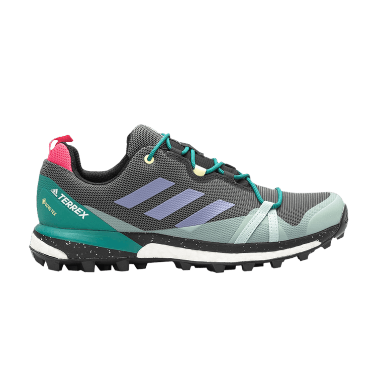 Adidas Terrex Skychaser LT 'Glory Green' — Core Black/Light Purple/Glory Green