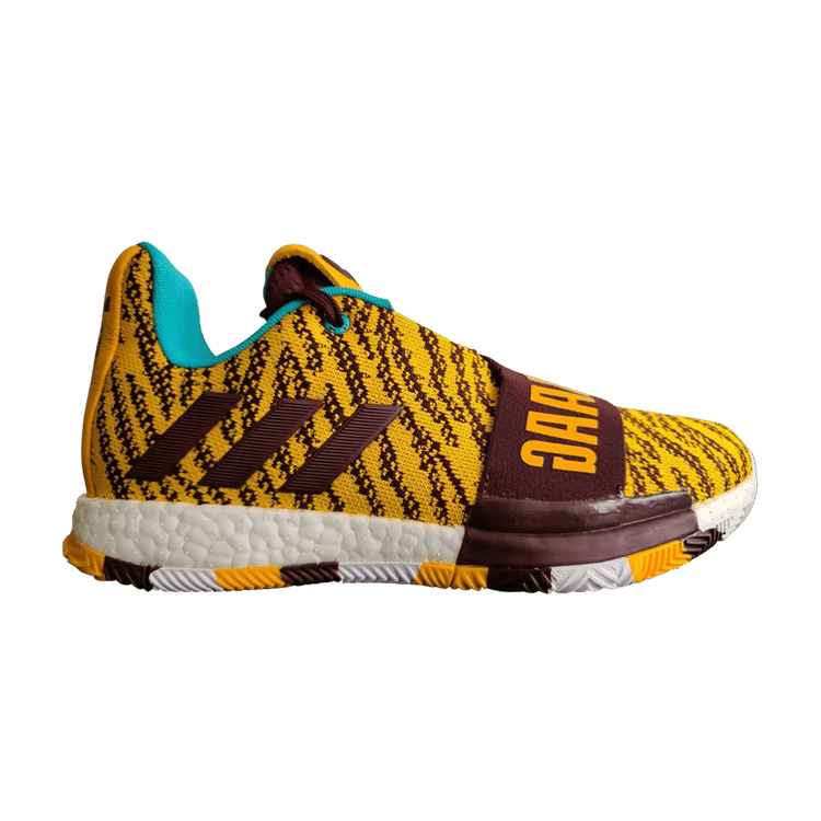 Adidas Harden Vol. 3 'Schwaaag' — Yellow/Maroon
