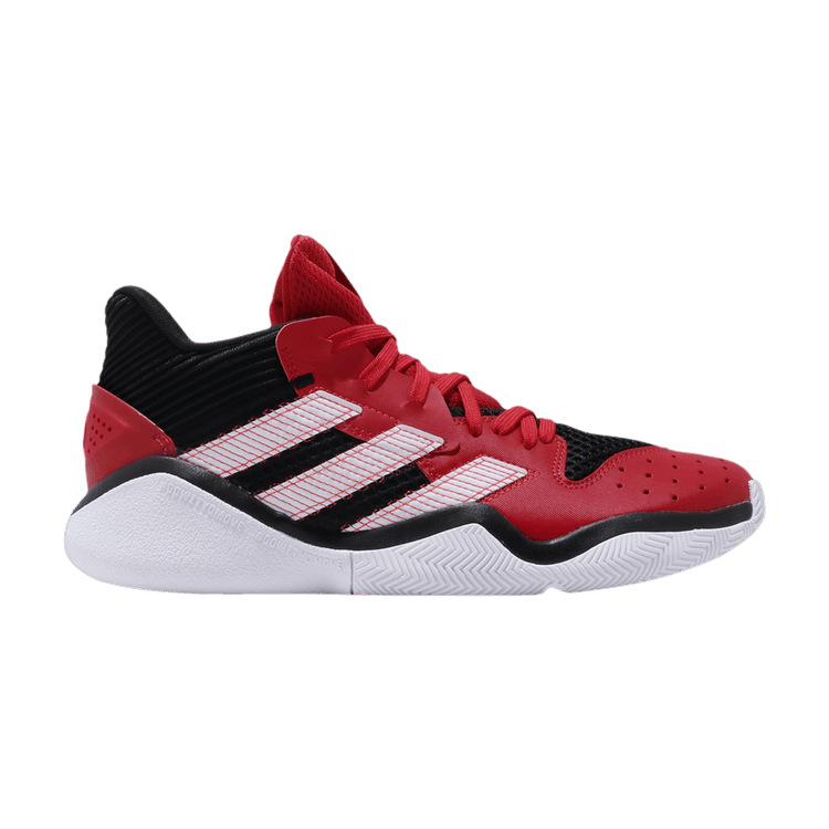 Adidas Harden Stepback 'Scarlet' — Core Black/Scarlet/Cloud White