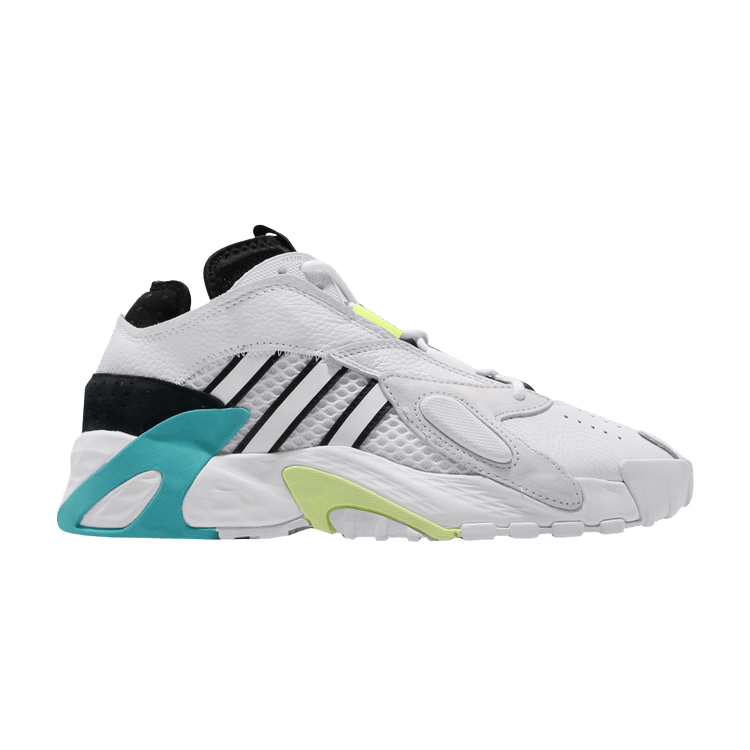 Adidas Streetball 'Hi-Res Aqua' — Footwear White/Core Black/Hi-Res Aqua