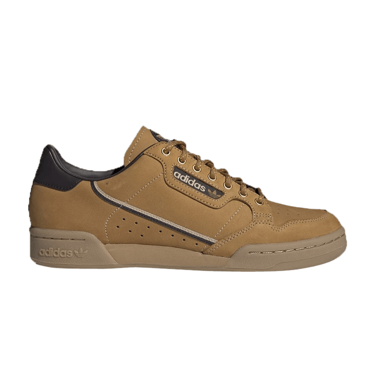Adidas Continental 80 'Mesa' — Mesa/Night Brown/Eqt Yellow