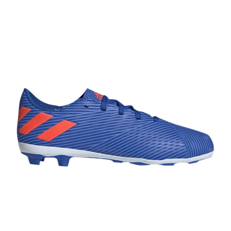Adidas Nemeziz Messi 19.4 FxG J 'Football Blue Solar Red' — Football Blue/Solar Red/Solar Yellow