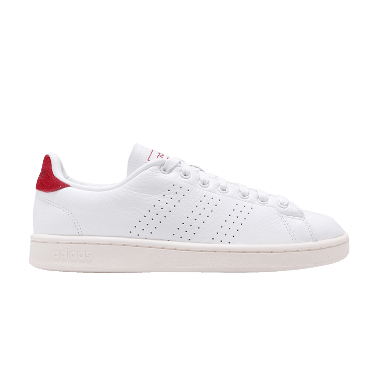 Adidas Advantage 'Scarlet' — White/Scarlet