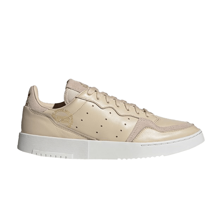 adidas Supercourt 'Home of Classics' — Linen/Crystal White/Gold Metallic