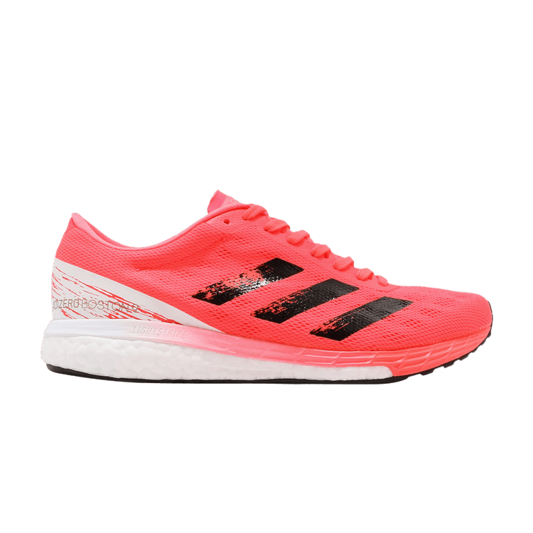 Adidas Wmns Adizero Boston 9 'Signal Pink' — Signal Pink/Core Black/Copper Metallic