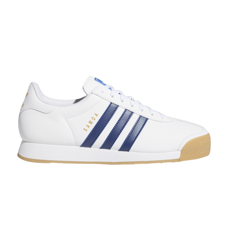 Adidas Samoa 'White Indigo Gum' — Cloud White/Tech Indigo/Gum