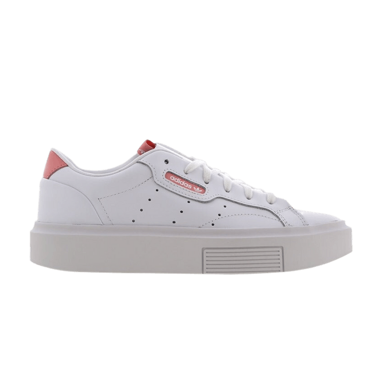 Adidas Wmns Sleek Super 'White Tactile Rose' — Footwear White/Crystal White/Tactile Rose