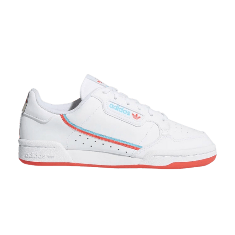 Toy Story 4 x adidas Continental 80 Kids 'Forky' — Cloud White/Bright Red/Bright Cyan