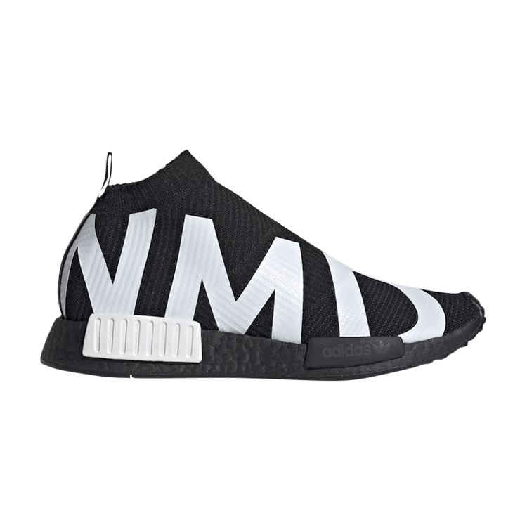 Adidas NMD_CS1 Primeknit 'NMD Print - Black' — Core Black/Core Black/Cloud White