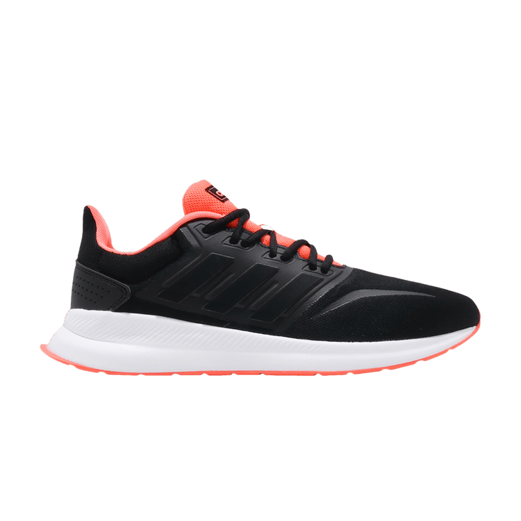 adidas RunFalcon 'Orange' — Black/White/Orange