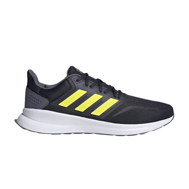Adidas Runfalcon 'Legend Ink Yellow' — Legend Ink/Shock Yellow/Cloud White