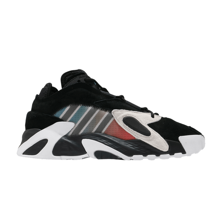 Adidas Streetball 'Black Bold Aqua' — Core Black/Cloud White/Bold Aqua