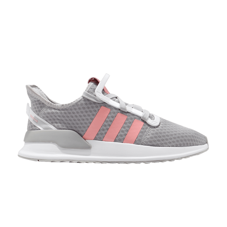 Adidas U_Path Run J 'Grey Glow Pink' — Grey Two/Glow Pink/Footwear White