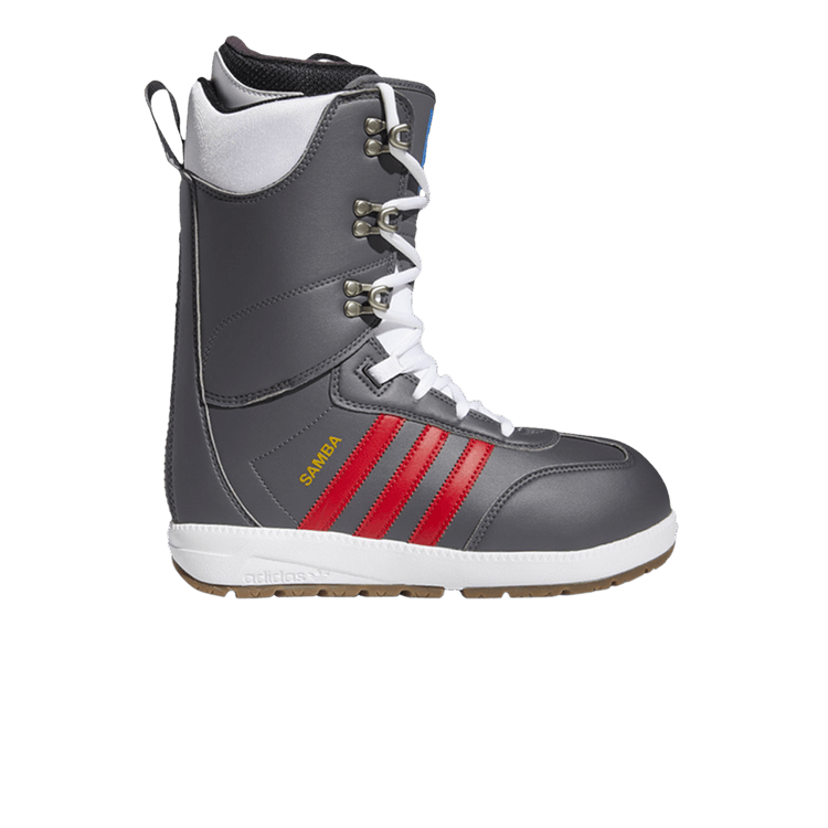 adidas Samba ADV Boot 'Grey Scarlet' — Grey Five/Scarlet/Gold Metallic