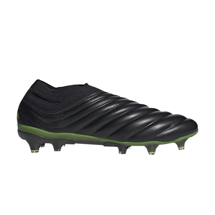 Adidas Copa 20+ FG 'Black Signal Green' — Core Black/Core Black/Signal Green