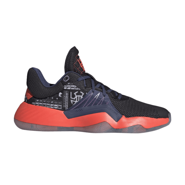 adidas D.O.N. Issue #1 GCA 'Geek Up' — Core Black/Tech Indigo/Tech Purple