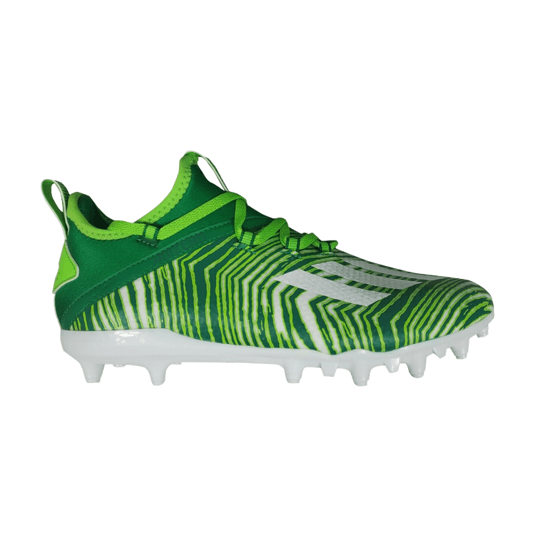 Adidas Adizero Cleat Zubas J 'Green Stripes' — Green Stripes