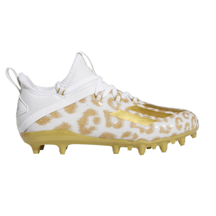 Adidas Adizero Cleat J 'Anniversary' — Cloud White/Gold Metallic/Gold Metallic