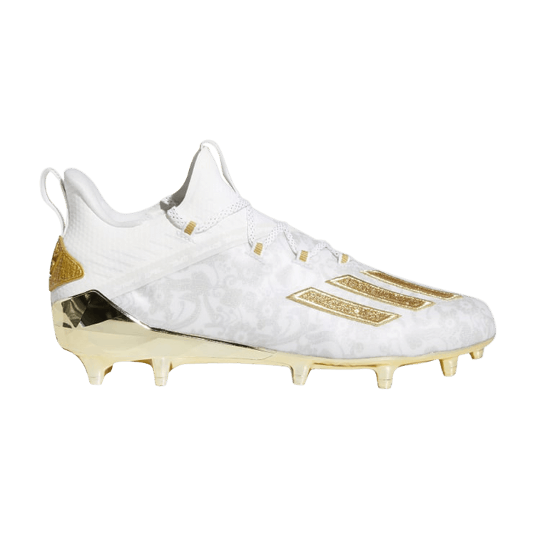 Adidas Adizero New Reign 'Floral - White Gold Metallic' — Cloud White/Gold Metallic/Cloud White