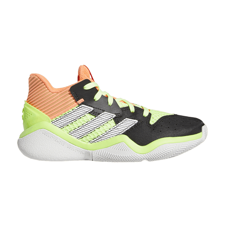 Adidas Harden Stepback J 'Signal Coral' — Core Black/Signal Coral/Dash Grey