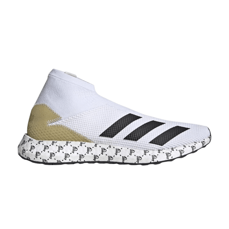 Paul Pogba x adidas Predator 20.1 Trainers 'White Gold Metallic' — Cloud White/Core Black/Gold Metallic