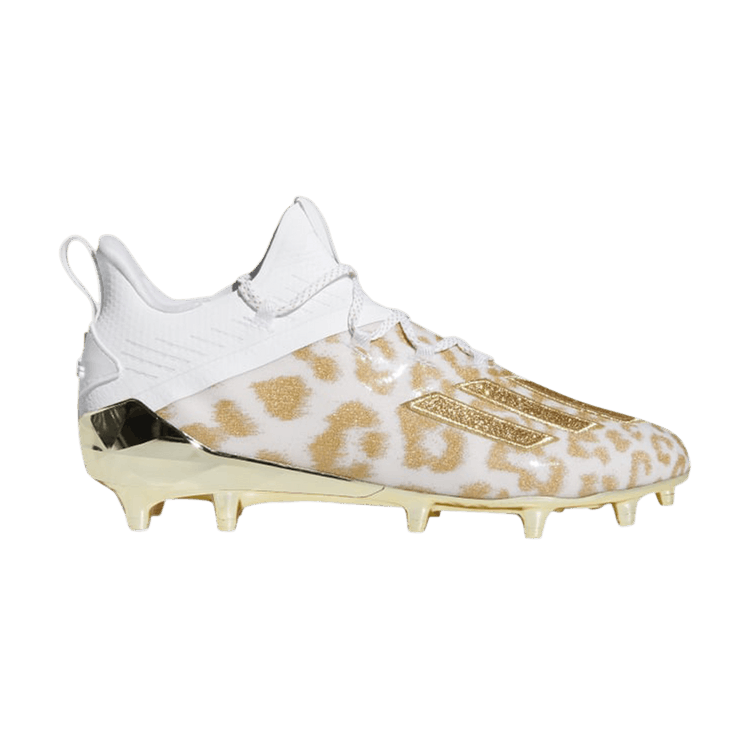 Adidas adiZero X Cleat 'Anniversary' — Cloud White/Gold Metallic/Gold Metallic