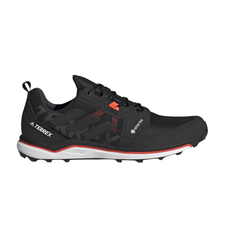 Adidas Terrex Agravic GTX 'Core Black Solar Red' — Core Black/Core Black/Solar Red