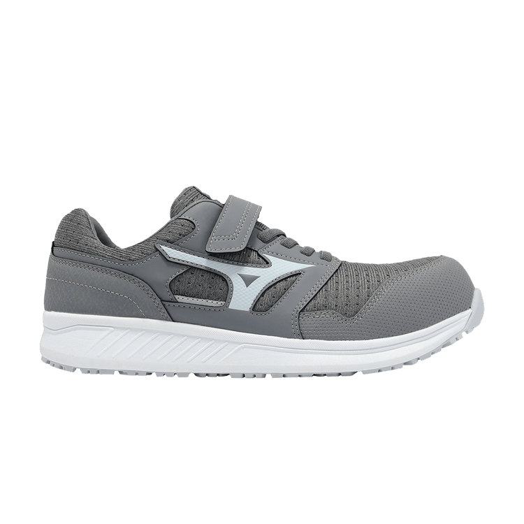 Mizuno Prime Fit EU31L Wide 'Grey White' — Grey/Blue/White
