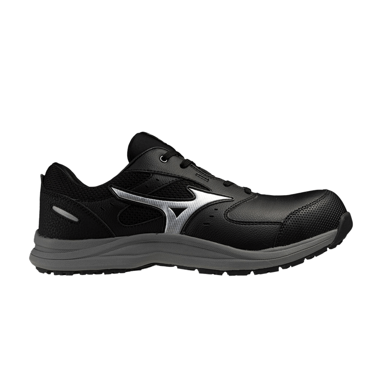 Mizuno Prime Fit LS 3 11L 'Black Silver' — Black/Silver